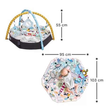 Развивающий коврик Kinderkraft Smartplay Sea KPSMSE00MUL0000