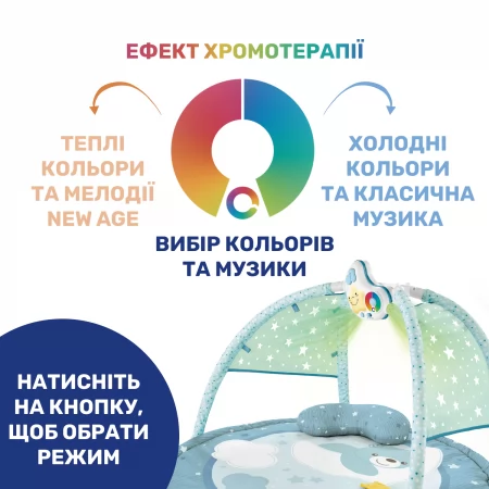 Развивающий коврик "Enjoy Colours" арт. 09866.20 цвет Голубой Развивающий коврик "Enjoy Colours" арт. 09866.20 цвет Голубой