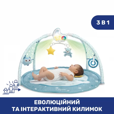 Развивающий коврик "Enjoy Colours" арт. 09866.20 цвет Голубой Развивающий коврик "Enjoy Colours" арт. 09866.20 цвет Голубой