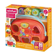 Сортер WIN FUN 230201-NL звуки тварин, музика, світло, в кор-ці