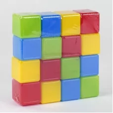  Кубики кольорові 16 шт. 05063 "M-TOYS"