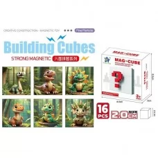 Магнітні кубики BabyToys FD 1366-17 різні кольори Магнітні кубики BabyToys FD 1366-17 різні кольори