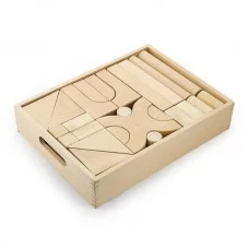 Набор деревянных блоков Viga Toys неокрашенные 48 шт. Набор деревянных блоков Viga Toys неокрашенные 48 шт.