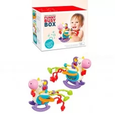Качалка-лошадка BabyToys BY208 с прорезывателем и погремушкой Качалка-лошадка BabyToys BY208 с прорезывателем и погремушкой
