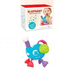 Игрушка слон BabyToys BY210 с прорезывателем и пискавкой Игрушка слон BabyToys BY210 с прорезывателем и пискавкой