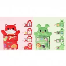 Развивающая книжка BabyToys QBX072A-73A с пищалкой и шуршанием