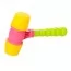 Детский молоточек BabyToys 593-3 пластиковый со звуком Детский молоточек BabyToys 593-3 пластиковый со звуком