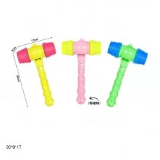 Детский молоток BabyToys 597-1 пластиковый разноцветный