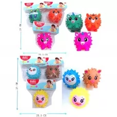Игрушка с пищалкой BabyToys 7222-9/10 животные пластмассовая