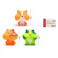 Пищащая игрушка BabyToys SG-2242 животные 3 штуки