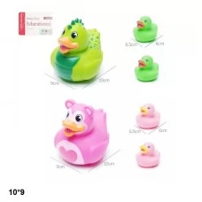 Игрушка-пищалка BabyToys SG-2259 качечка 3 шт с пищащим звуком