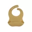 Слюнявчик силиконовый с карманом DOTS - желтый Canpol Babies 51/029_yel