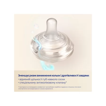 Бутылочка антиколиковая Natural Shape с соской Dual-zone 260 мл, Canpol babies 35/401