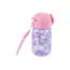 Пляшка для води дитяча Cats Kite K25-1235-1, 360 мл, фіолетова, із сіточкою-фільтром, Kite