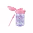 Пляшка для води дитяча Cats Kite K25-1235-1, 360 мл, фіолетова, із сіточкою-фільтром, Kite
