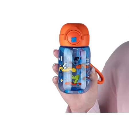 Бутылка для воды детская Cars Kite K25-1235-2, 360 мл, синяя, с сеточкой-фильтром, Kite Бутылка для воды детская Cars Kite K25-1235-2, 360 мл, синяя, с сеточкой-фильтром, Kite