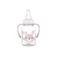 Стандартная бутылочка с ручками 120 мл CUTE ANIMALS – розовая Canpol Babies 11/823_pin