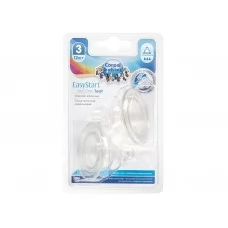 Соска силіконова швидка до пляшечок з широким отвором 2 шт EasyStart Canpol Babies 21/732