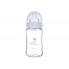 Бутылка антиколиковая с широким отверстием 240 мл PP Easystart Royal baby синяя Canpol Babies 35/23 35-234-blu
