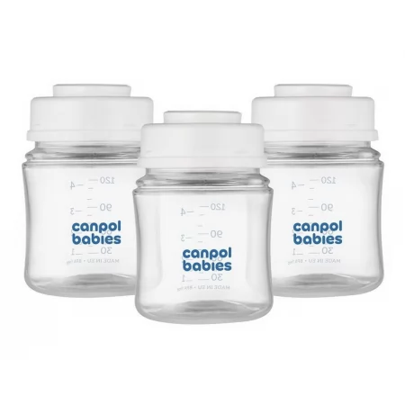 Набор бутылочек для еды и молока 3х120мл Canpol Babies 35/235