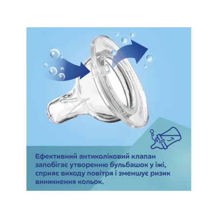 Пляшка антиколікова з широким отвором 120 мл Easystart Sleepy Koala - блакитна Canpol Babies 35/236