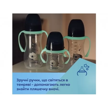 Пляшка антиколікова з широким отвором 240 мл Easystart Sleepy Koala - рожева Canpol Babies 35/237_p