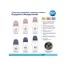 Пляшка антиколікова з широким отвором 240 мл Easystart Sleepy Koala - рожева Canpol Babies 35/237_p