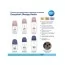 Бутылка антиколиковая с широким отверстием 300 мл Easystart Sleepy Koala - розовая Canpol Babies 35 35-238_pin