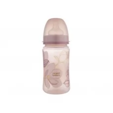 Бутылка антиколиковая с широким отверстием 240 мл Easystart GOLD - розовая Canpol Babies 35/240_pin