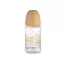 Пляшка антиколікова з широким отвором 240 мл Easystart MOUNTAINS - бежева Canpol Babies 35/243_bei