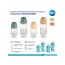 Пляшка антиколікова з широким отвором 240 мл Easystart MOUNTAINS - бежева Canpol Babies 35/243_bei