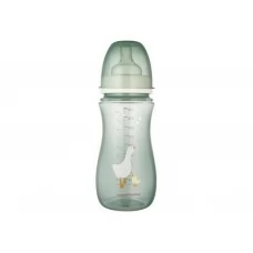 Пляшка антиколікова з широким отвором 300 мл Easystart - Гуси Canpol Babies 35/246