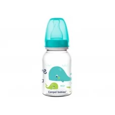 Бутылка PP LOVE&SEA 120 мл – бирюзовая Canpol Babies 59/300_tur