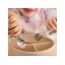 Детская ложка и вилка BabyOno из нержавеющей стали, розовые 1665/02 Детская ложка и вилка BabyOno из нержавеющей стали, розовые 1665/02