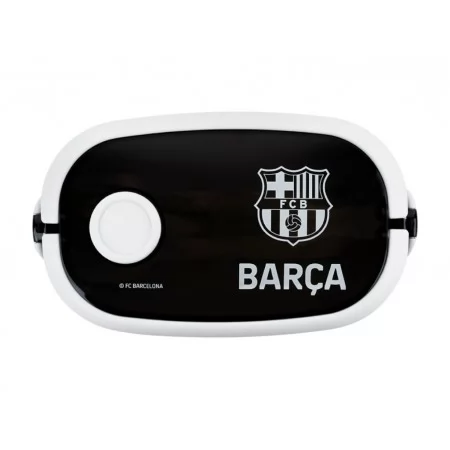Ланчбокс Kite FC Barcelona BC25-1180, 900 мл, с клапаном, черный, Kite Ланчбокс Kite FC Barcelona BC25-1180, 900 мл, с клапаном, черный, Kite