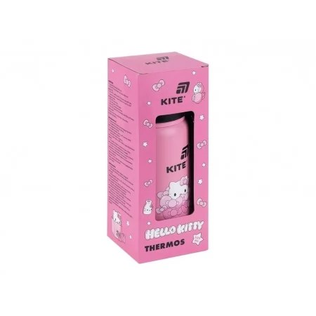 Термос з трубочкою Kite Hello Kitty, 500 мл HK25-1229 Термос з трубочкою Kite Hello Kitty, 500 мл HK25-1229
