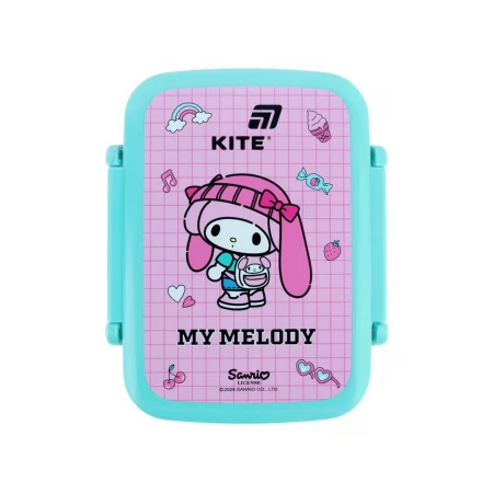 Ланчбокс з перегородкою, Kite My Melody HK26-160-3, 420 мл Ланчбокс з перегородкою, Kite My Melody HK26-160-3, 420 мл