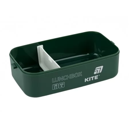Ланчбокс Kite K25-1183-3, 1000 мл, с ручкой, зеленый, Kite