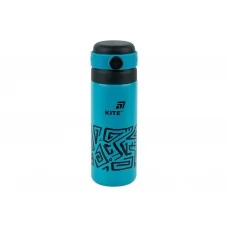 Термос Kite K25-1222-1 500 мл темно-бірюзовий, з кришкою-чашкою та поїльником, Kite