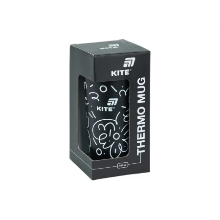 Термокружка з трубочкою Kite K25-1226-1 550 мл, з клапанами, Kite