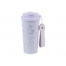 Термокружка з трубочкою Kite K25-1226-2 550 мл, з клапанами, Kite