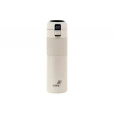 Термос з термодатчиком Kite K25-1227-1 450 мл бежевий, з дисплеєм, Kite