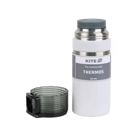 Термос белый 473мл, Kite K25-320-1 Термос белый 473мл, Kite K25-320-1