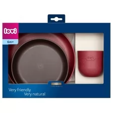 Набір посуду з кружкою Tamarillo LOVI 21/532_red