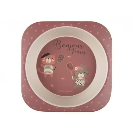 Набір посуду 5 ел BONJOUR PARIS - червоний Canpol Babies 9/227_red Набір посуду 5 ел BONJOUR PARIS - червоний Canpol Babies 9/227_red