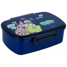 Ланчбокс с миниконтейнером и столовыми приборами Kite SpongeBob SquarePants SB26-163, 750 мл