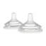 Антиколиковая двухзонная соска Natural Shape 2 шт 0+ мес, Canpol babies 21/750 Антиколиковая двухзонная соска Natural Shape 2 шт 0+ мес, Canpol babies 21/750