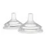 Антиколиковая двухзонная соска Natural Shape 2 шт 3+ мес, Canpol babies 21/751