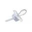 Пустышка силиконовая симметричная 0-6 м Newborn baby - голубая, Canpol babies 22/580_blu_new Пустышка силиконовая симметричная 0-6 м Newborn baby - голубая, Canpol babies 22/580_blu_new