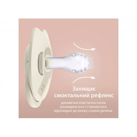 Пустышка силиконовая динамическая Prime 6-18 мес 2 шт Lilac/Violet LOVI 34/422